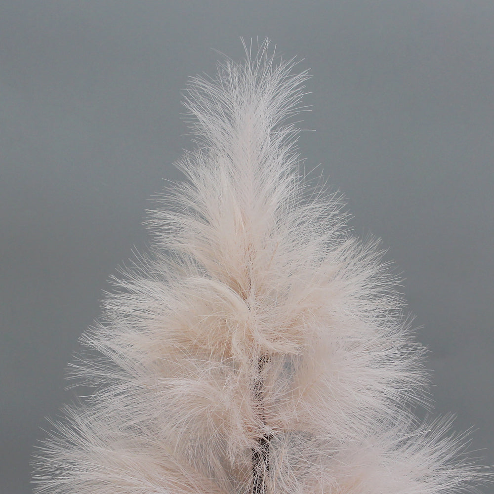 2-Foot Artificial Mini Christmas Tree Fluffy and Dense Pampas Christmas Tree Table Top Christmas Tree Festival Decoration