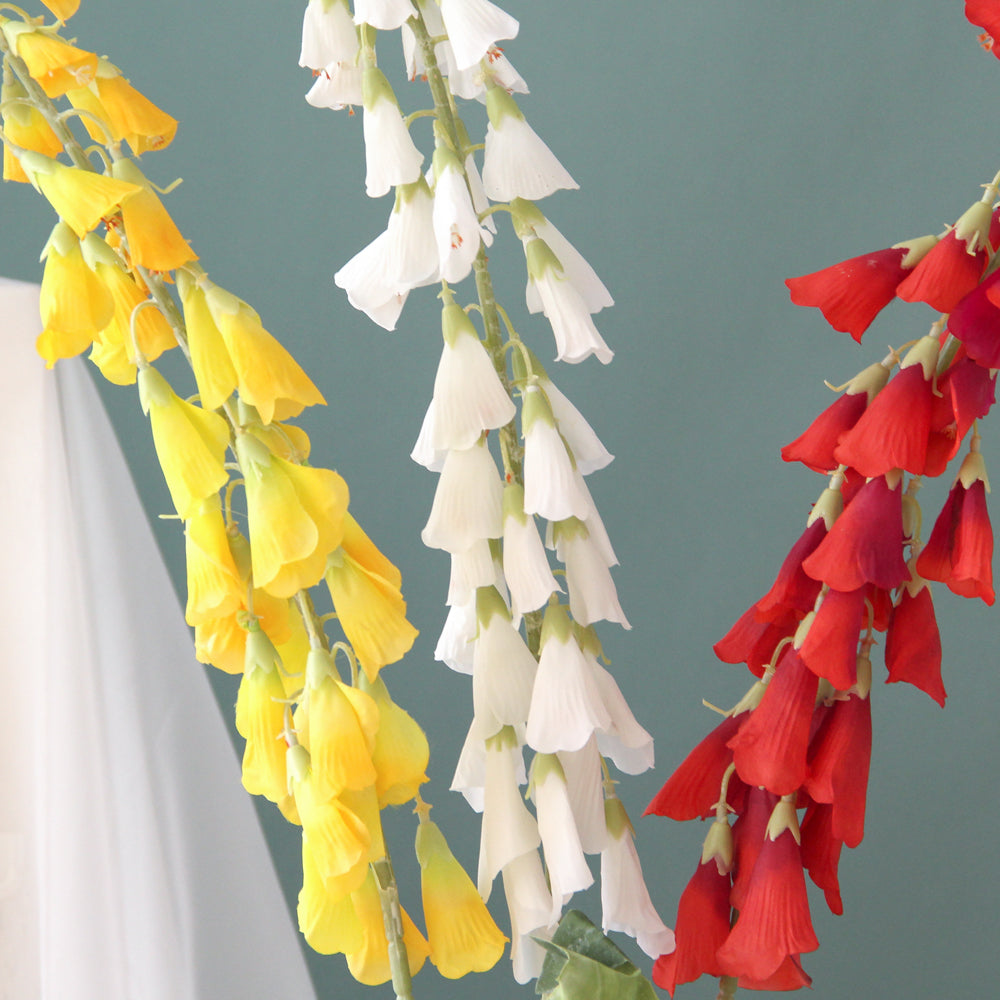 2024 New Products Three-Colour Phoenix Tree Flower 1.22m Long Artificial Flowers Decor Cheap Artificial Flowers Wholesale