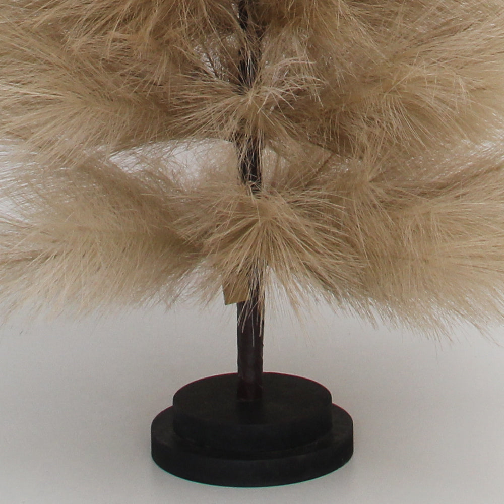 Originality 1m Tall Golden-Brown Pampas Grass Christmas Tree Flexible Artificial Tree For Festival Wedding Christmas Decoration