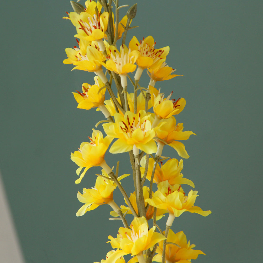 Whosale High Simulation Artificial Real Touch Larkspur Decorative Artificial Flower For Wedding Home Party Decoration