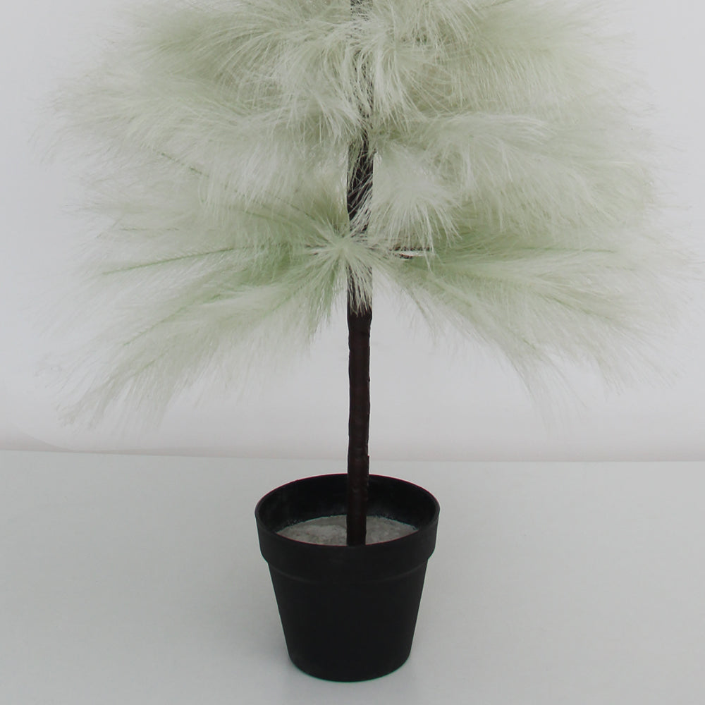 49INCH Light Green Pampas Grass Christmas Tree Hand-made Artificial Trees Non-polluting Christmas Tree Indoor Decoration