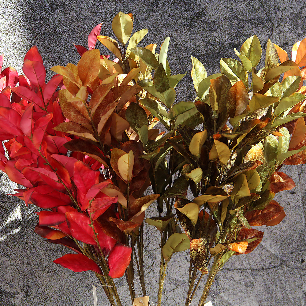 Wholesale Magnolia Leaf Trending Products 2024 New Arrivals Multiple Colors Artificial Leave For Restaurant Hotel Wedding Event