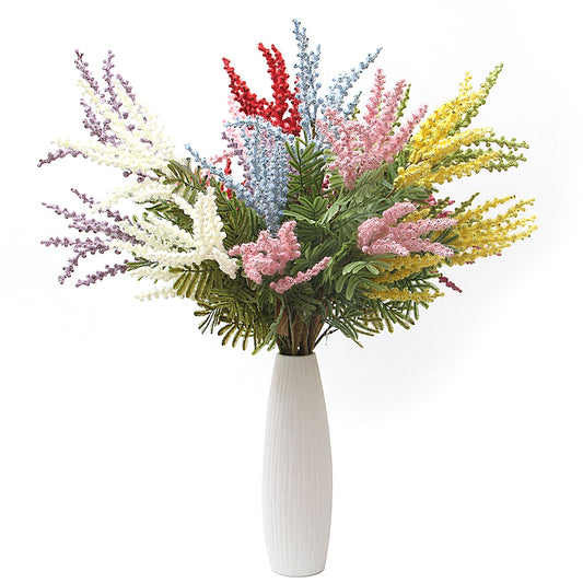 Modern Lifelike Hand Made Artificial Flowers Floral Arrangement Spray Decorative Wedding Home Flowers Flower Branch