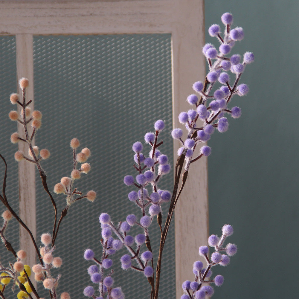 Wholesale New Product Spring Artificial Flower Spray Decor Flowers Spray For Wedding Party Home Store Decoration