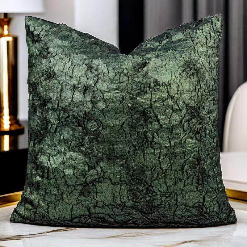 Light luxury and Retro Sofa Throw Pillow Crack Bronzing High-end Nordic Decorative & Throw Pillows For Home Decorations