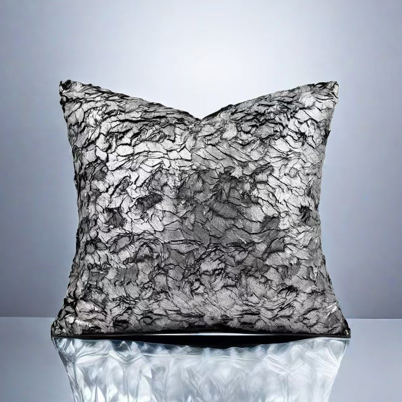 Light luxury and Retro Sofa Throw Pillow Crack Bronzing High-end Nordic Decorative & Throw Pillows For Home Decorations
