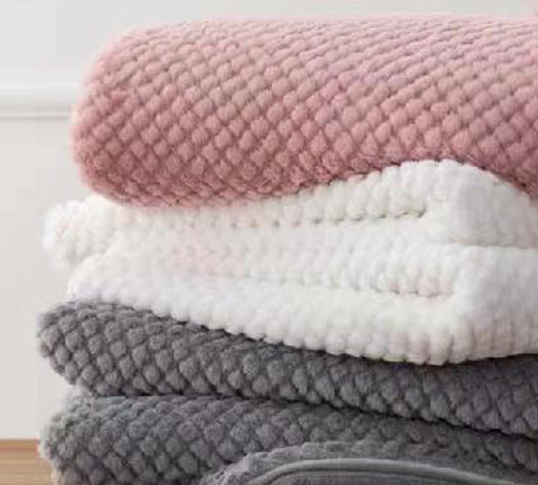 Polyester Tie Dye Soft Print Throw Blankets Sherpa Throw Blanket Decorate Blankets For Winter Beddings