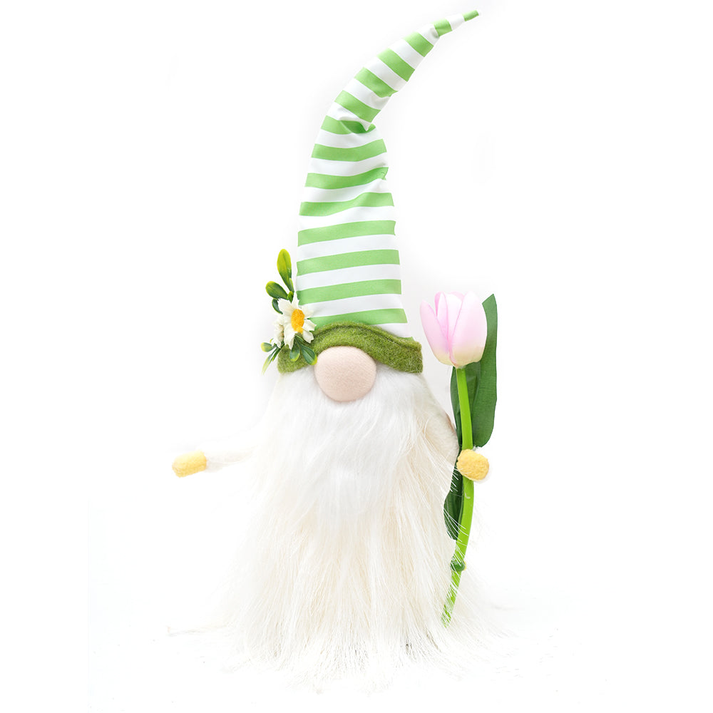 New Style Easter Gnomes Spring Summer Color Gnomes Handmade Cloth Elf Plush Ornaments For Holiday Everyday Home Decoration