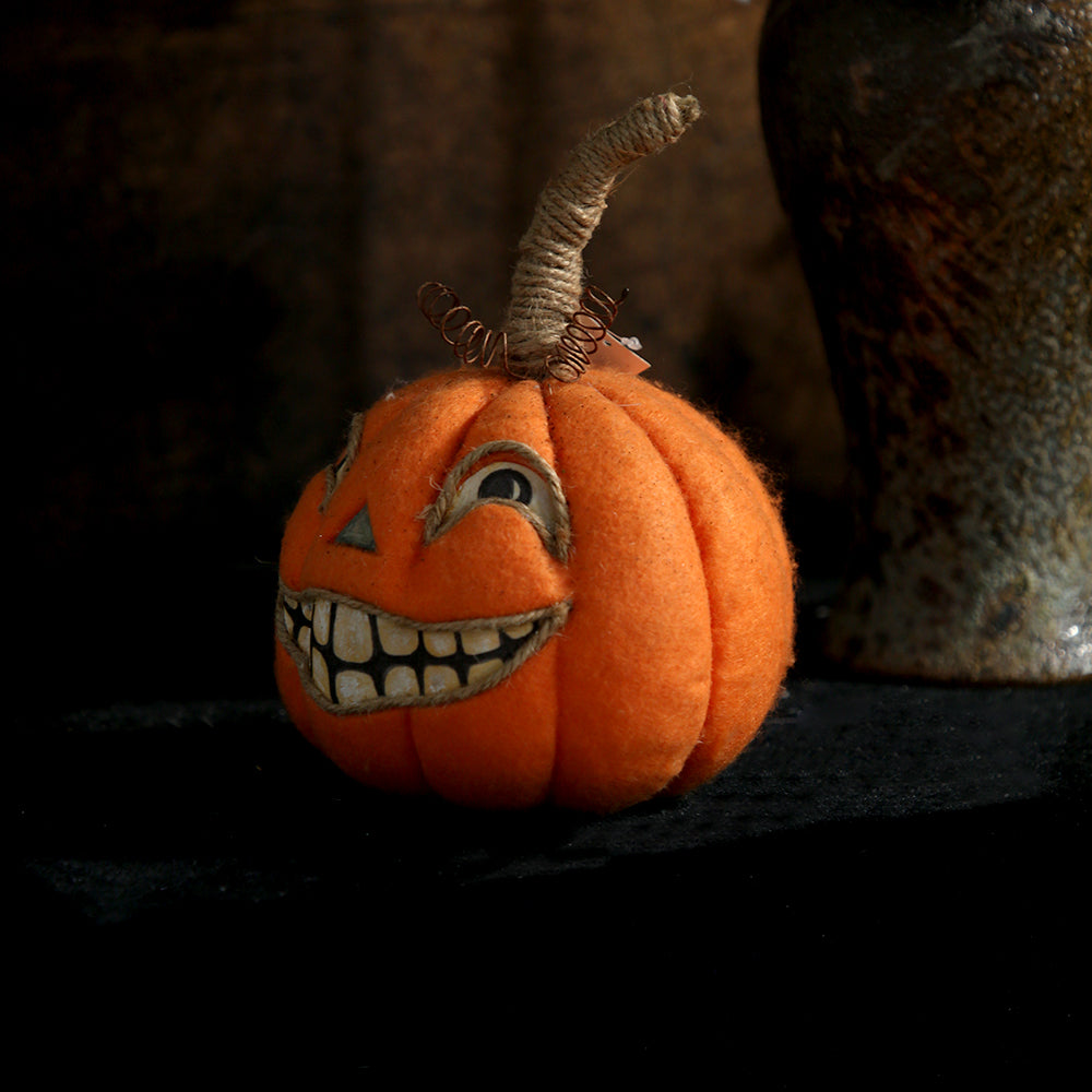 Hot Selling Halloween Pumpkin Decor Grimace Pumpkin Ornaments For Halloween Home Decoration