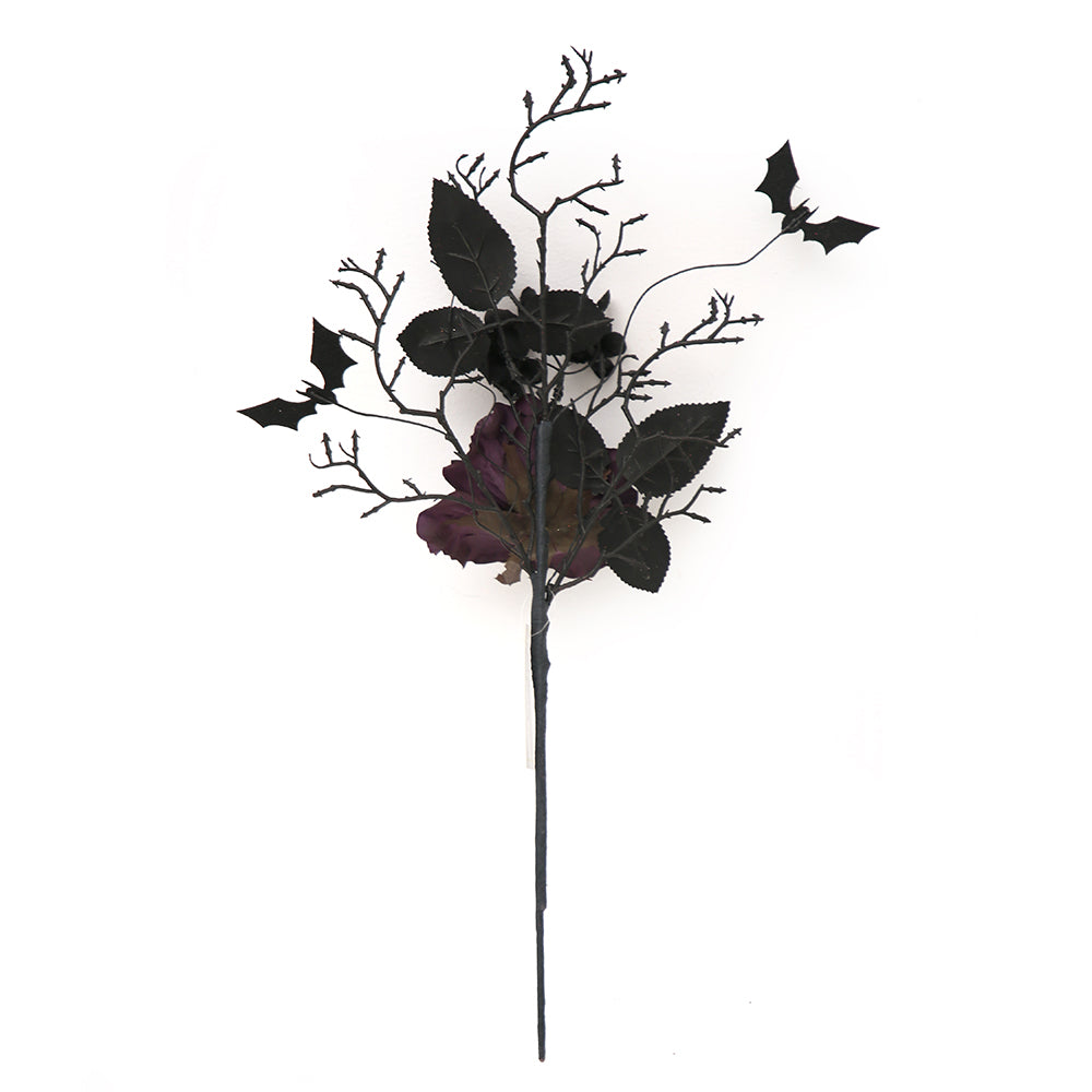 Hot Festival Decoration Pick Halloween Black Dead Branches Artificial Twigs For Halloween Decoration