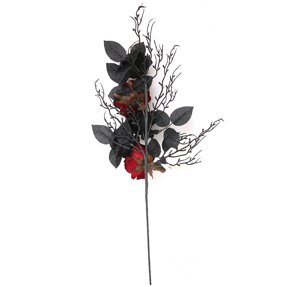 Halloween Branches Picks Hallowee Eyeball Black Faux Twigs Artificial Flower Branches For Halloween Decoration