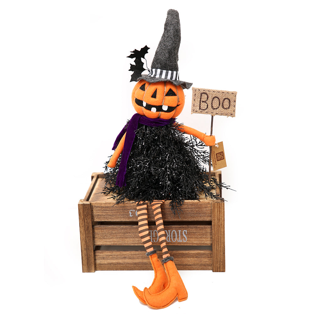 Funny Halloween Decoration Pumpkin Ghost Witch Scary Halloween Plush Doll Halloween Accessories For Halloween Party Supplies