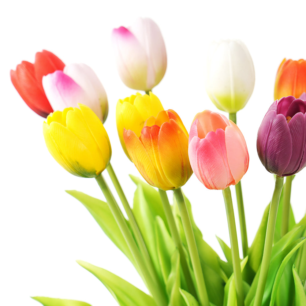 Great Price Artificial Silicon Tulip Flowers Real Touch Flowers for Wedding Table Centerpieces Decoration Floral Arrangement