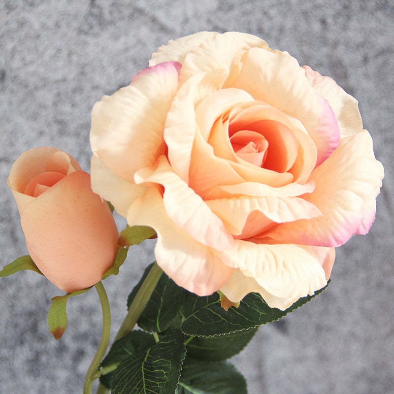 Wholesale Popular Rose High Simulation Bionic Technology Artificial Rose Flowers Decoration Flowers Wedding Celebration