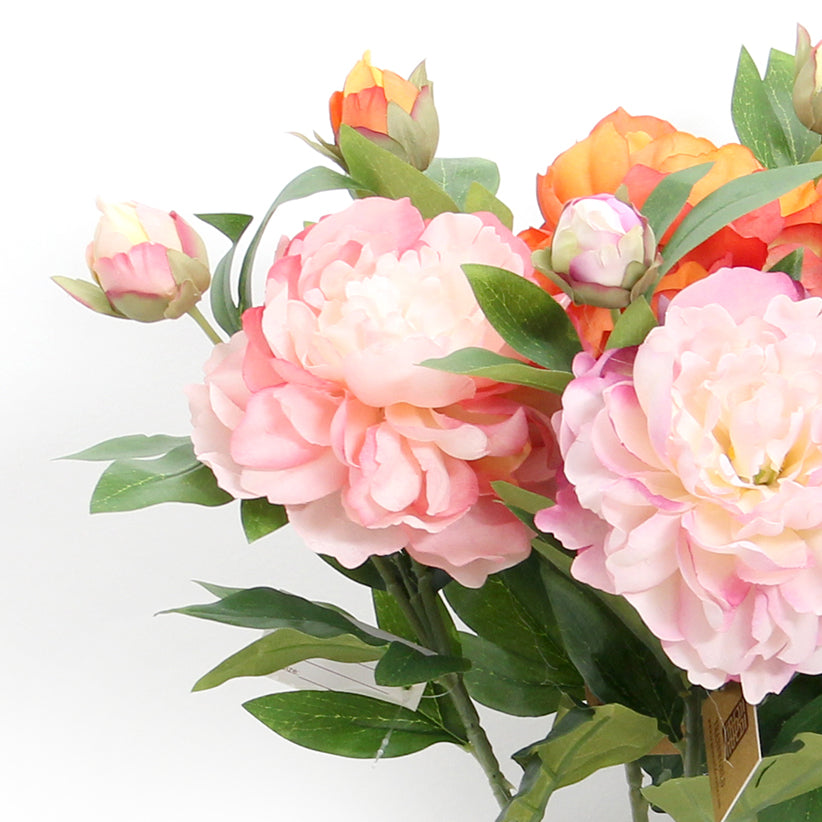 High Quality Artificial Peony Silk Flowers French Vintage Style Artificial Flower Wedding Flowers Arrangements Wholesale