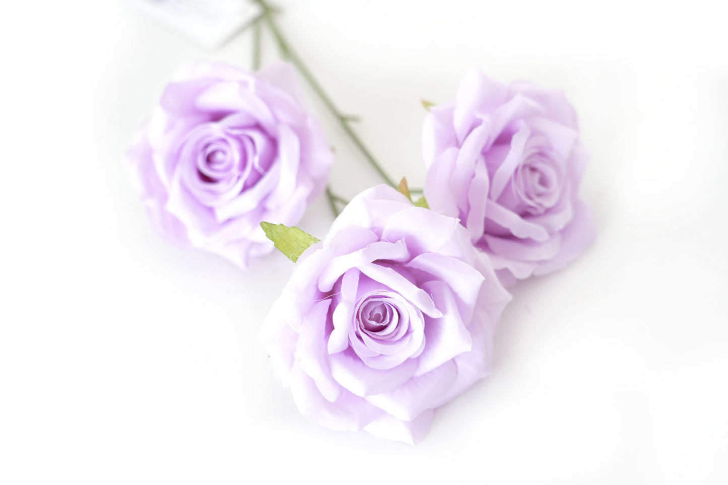 High Quality 3 Heads Artificial Rose Flowers Silk Flowers Centerpiece Flowers Bunch Bouquet for Wedding Home Outdoor Decoration