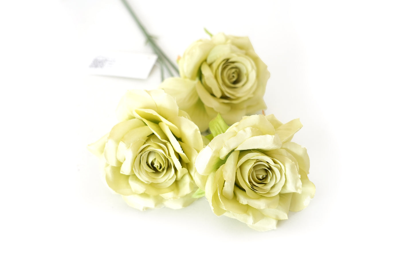 High Quality 3 Heads Artificial Rose Flowers Silk Flowers Centerpiece Flowers Bunch Bouquet for Wedding Home Outdoor Decoration