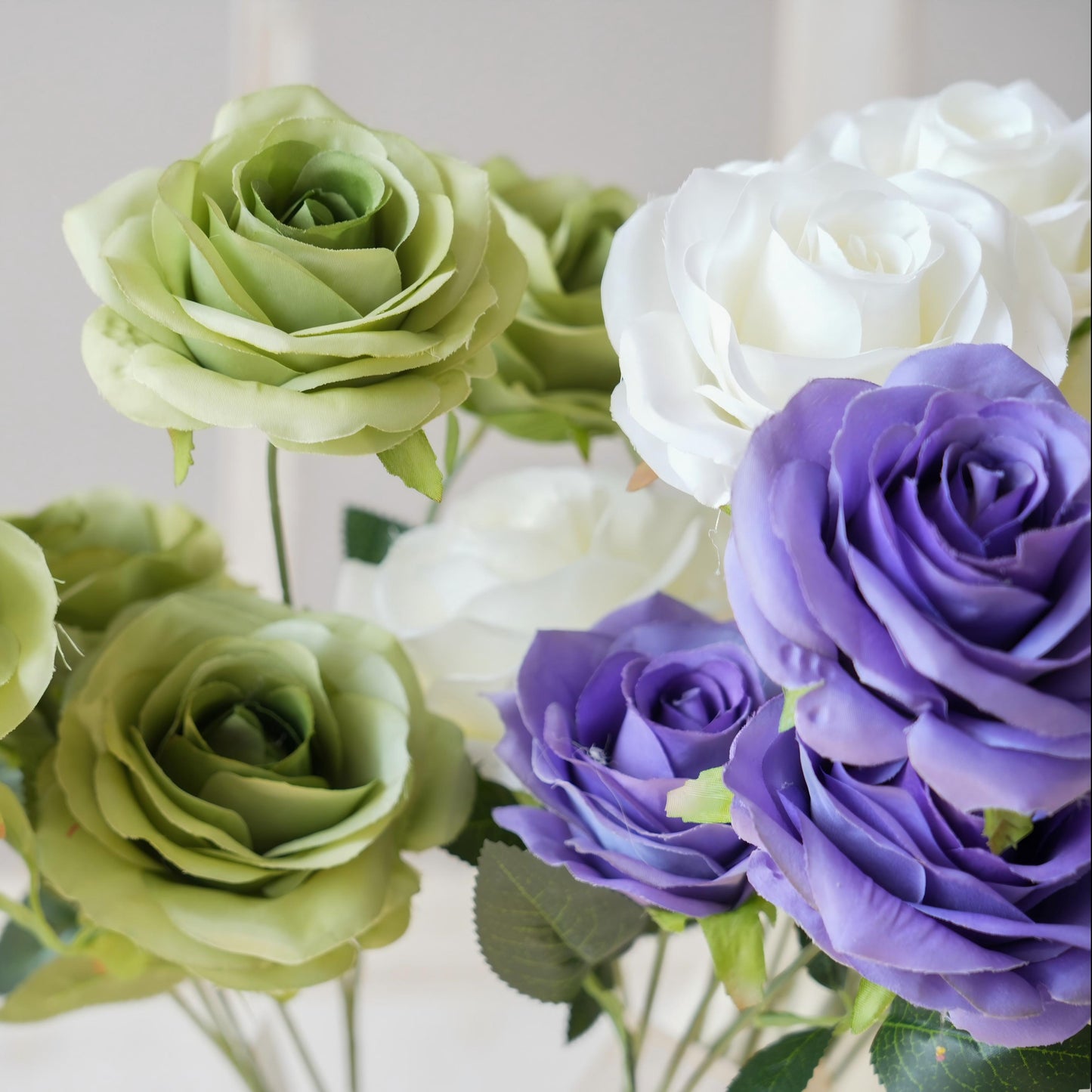 Wholesale Artificial Rose Flower Diamond Rose Artificial Rose Decorative Artificial Flowers for Valentine's Gift Home Wedding Decor