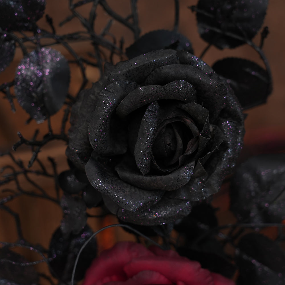 Wholesale Halloween Decorations Halloween Branches Picks Roses Flower Faux Twigs Artificial Berry Stems