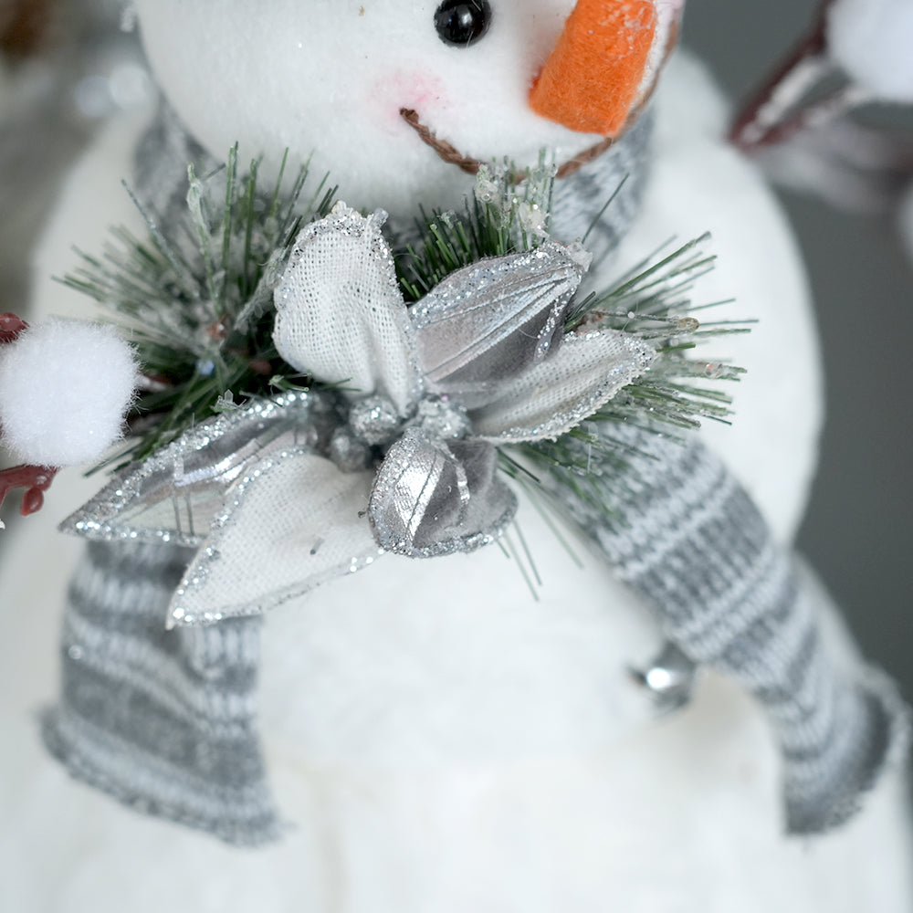 Popular Customized White Christmas Snowman Decor Christmas Gifts Snowman Ornament For Christmas Decorations