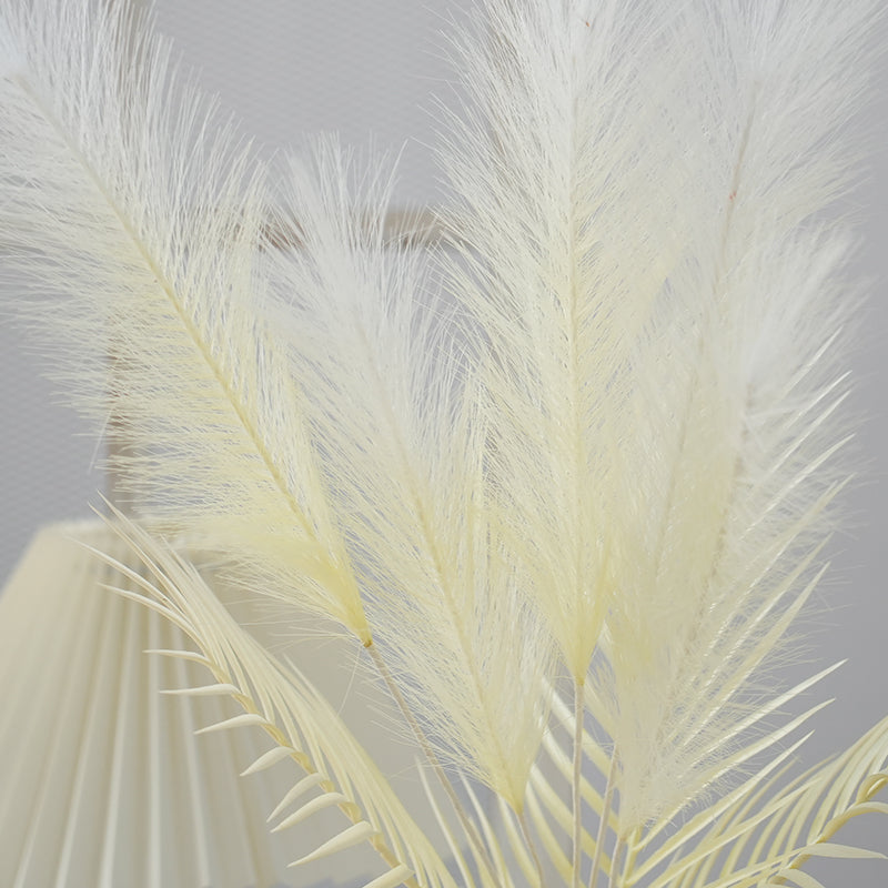 Newly Design Pampas Grass With Fern Leaves For Wedding Table Centerpieces Decoration Floral Arrangement Pampas Grass Decor