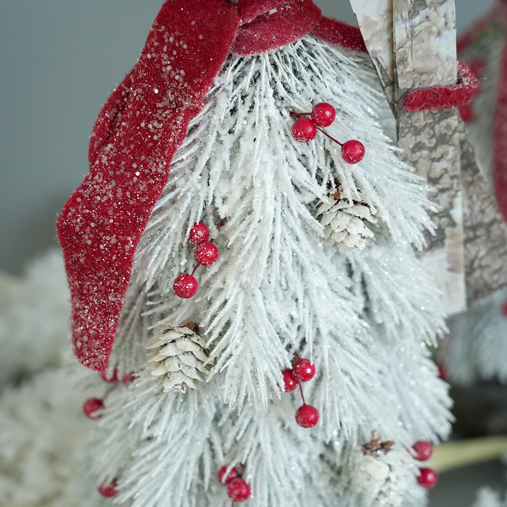 High Quality Christmas Snowman Decor Christmas Gifts Tree Shape Snowman Head For Christmas Decorations