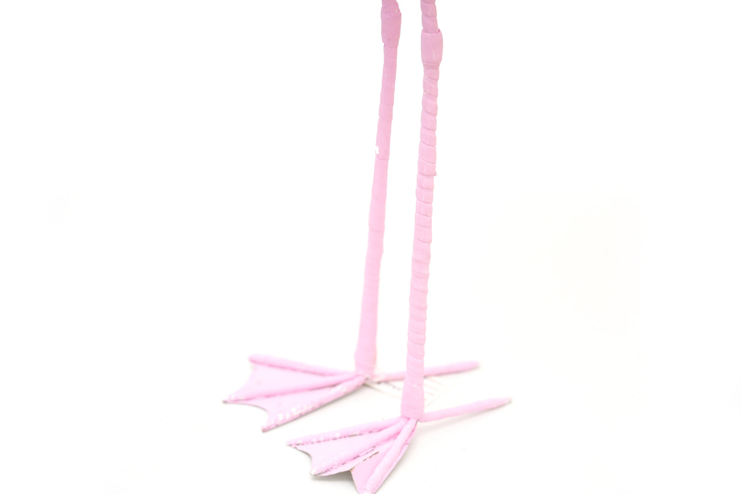 Transworld Design Artificial Flamingo Decor Pink Handmade Longleg Flamingo Home Decor Artificial Animal For Party Decorations