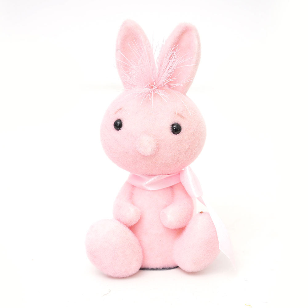 Customized Sizes Easter Bunny Creative Design Pink Sitting Easter Rabbit Decoration for Home Party Easter Decoration