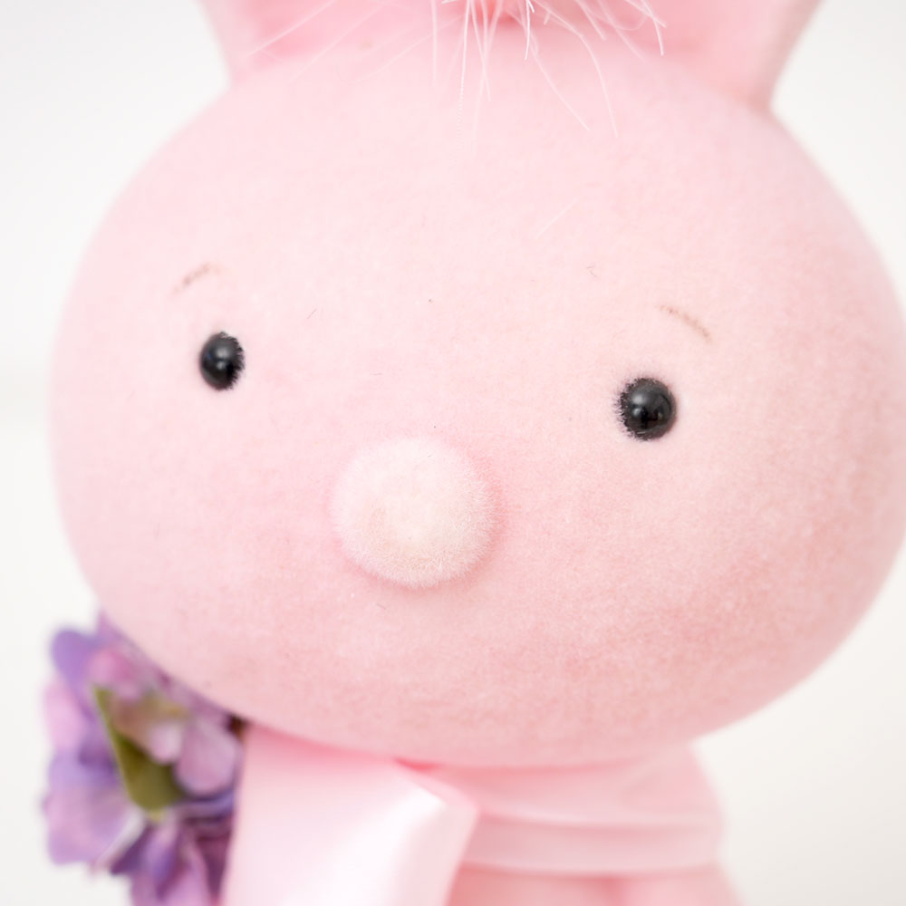 Customized Sizes Easter Bunny Creative Design Pink Sitting Easter Rabbit Decoration for Home Party Easter Decoration