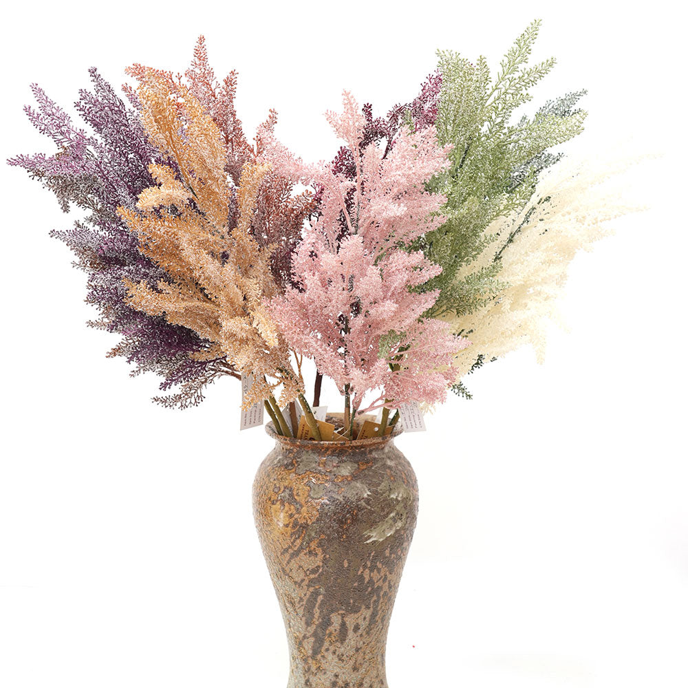 Wholesale Artificial Flowers Floral Branch Beautiful Color Flower Arrangements Grass Flower For Restaurant Hotel Cafe Decoration