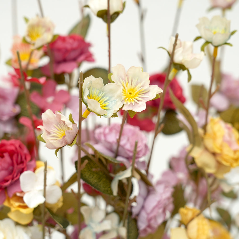 Transworld Roses Artificial Flower Single Spray Roses Decoration Flower For Home Wedding Decoration