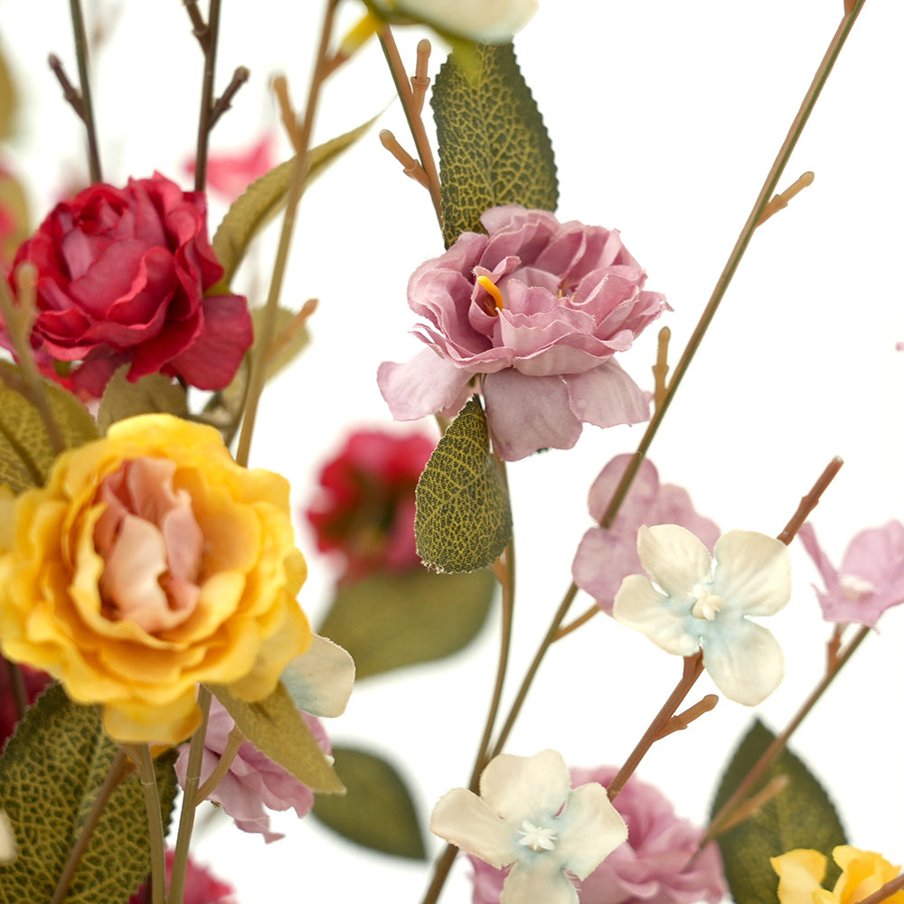 Transworld Roses Artificial Flower Single Spray Roses Decoration Flower For Home Wedding Decoration