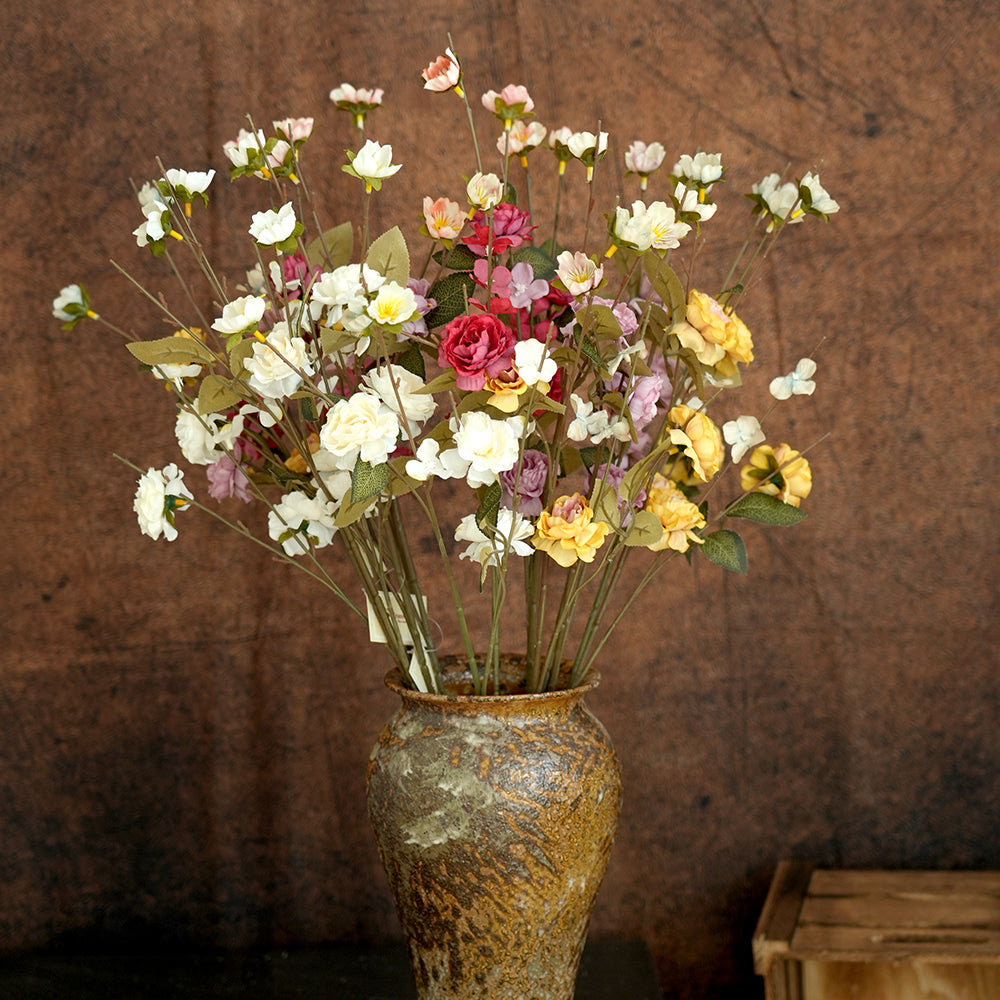 Transworld Roses Artificial Flower Single Spray Roses Decoration Flower For Home Wedding Decoration