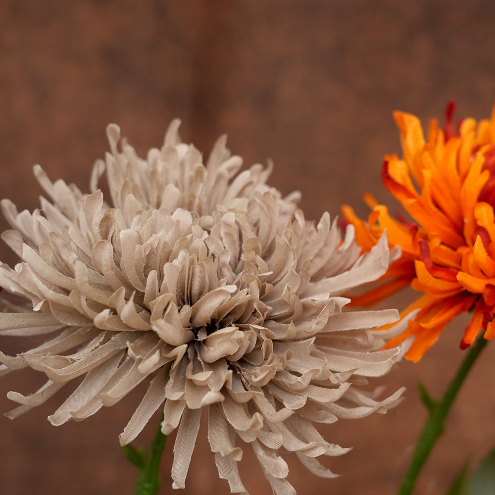 Transworld Original Handmade Artificial Chrysanthemum Spring/Autumn Decorative Flowers For Home Decorations