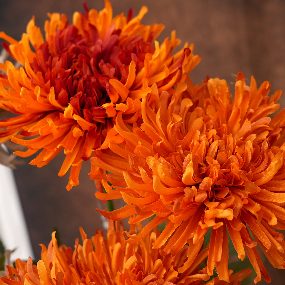 Transworld Original Handmade Artificial Chrysanthemum Spring/Autumn Decorative Flowers For Home Decorations