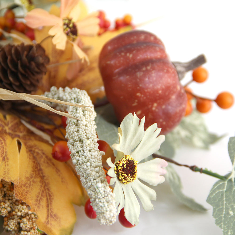 Hot Model Autumn Pumpkin Wreath Front Door DecorationAutumn Wreaths for Front Door
