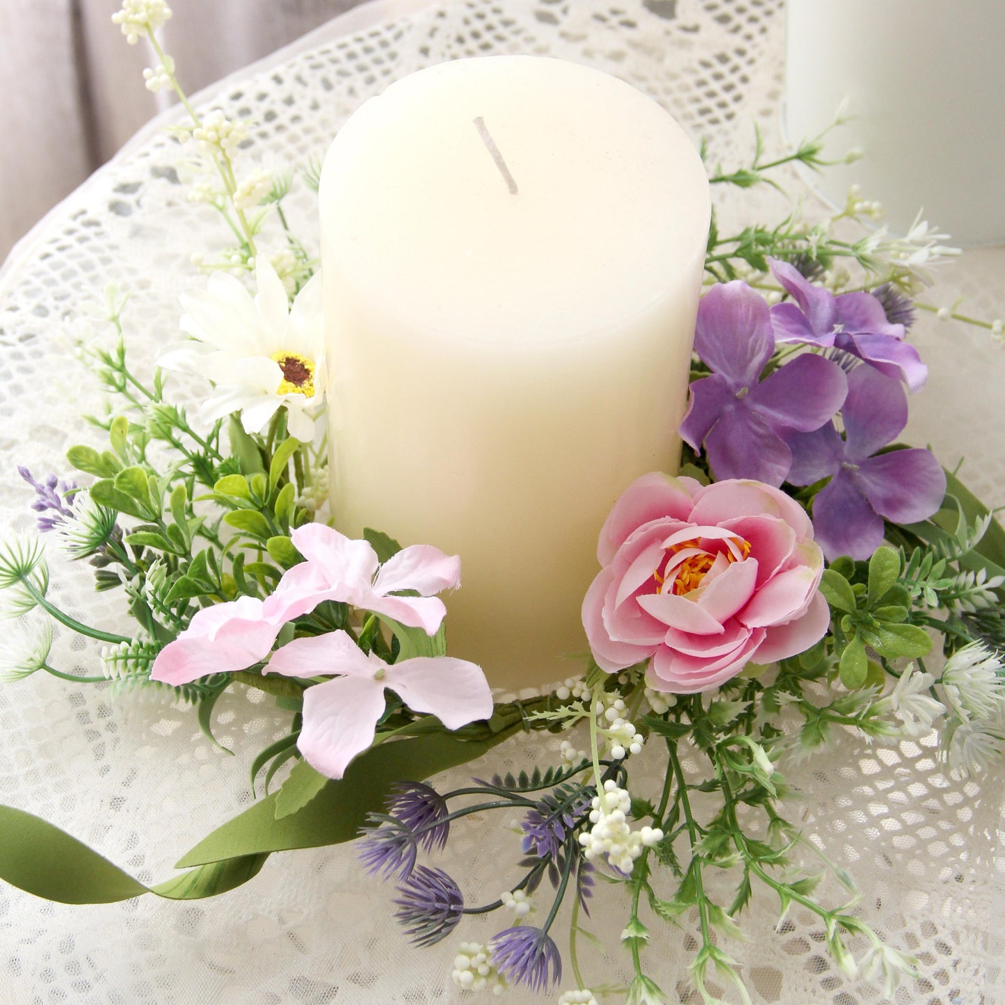 Transworld Original Handmade A Set Series Artificial Wreath&Garland&Spray Decorative Flowers, Wreaths and Spray for Home Hotel Garden Wedding Decorations