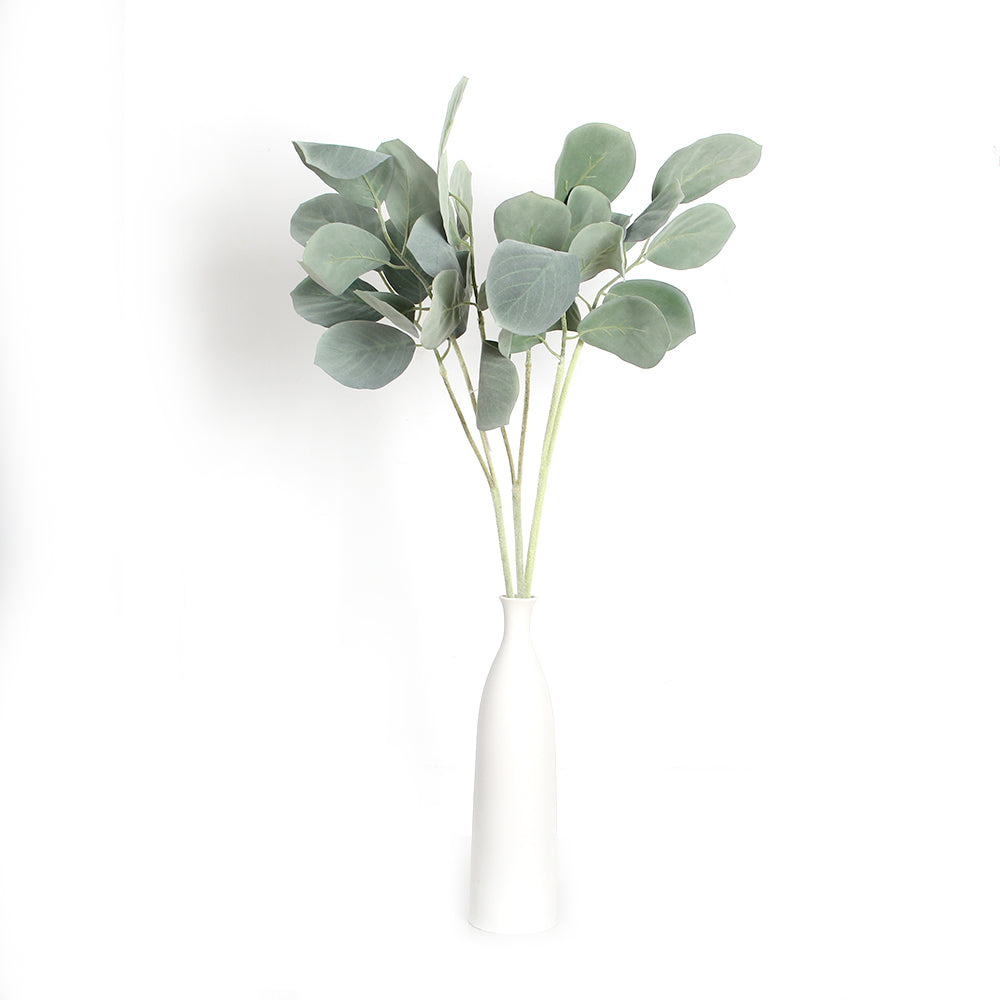 Artificial Plants Green Artificial Flocked Leaves Lambs Ear For Artificial Lambs Ear Decorative Flowers Wreaths