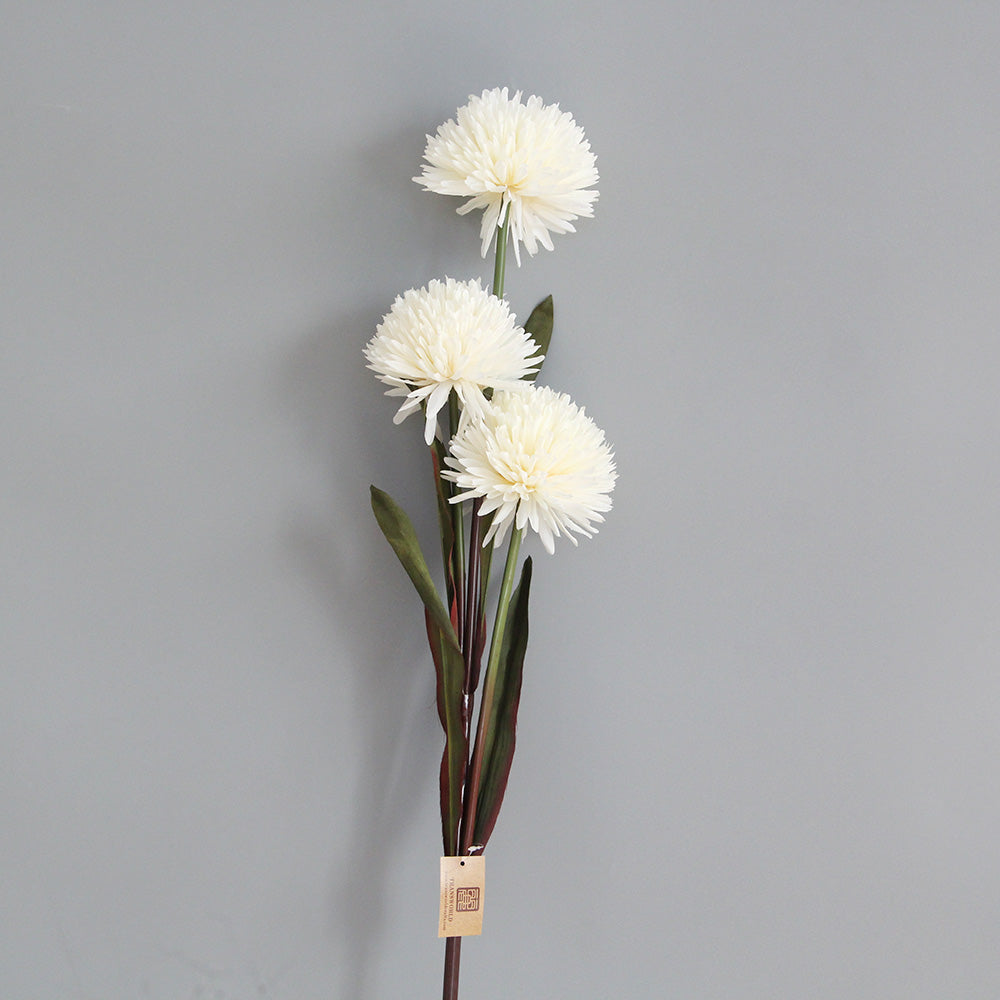 Autumn 3 Head Ball Direct Wholesale Silk Artificial Lily Good Quality Real Touch