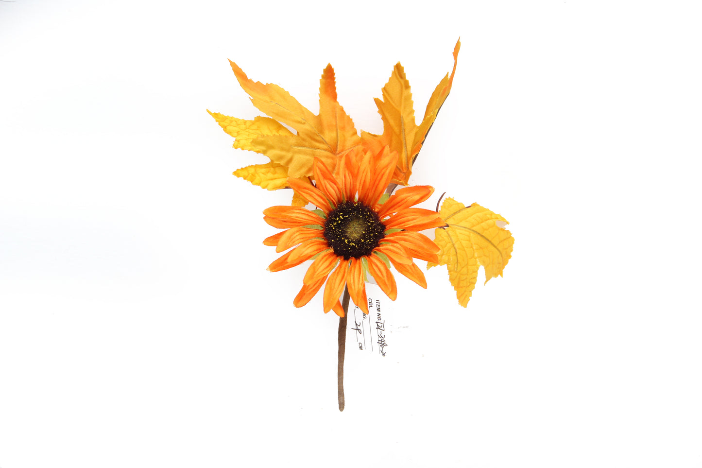 Hot Selling Handy Crafts Artificial Wheat Faux Sunflower Fabric Floral Leaf Branches Vase Filler Table Decoration