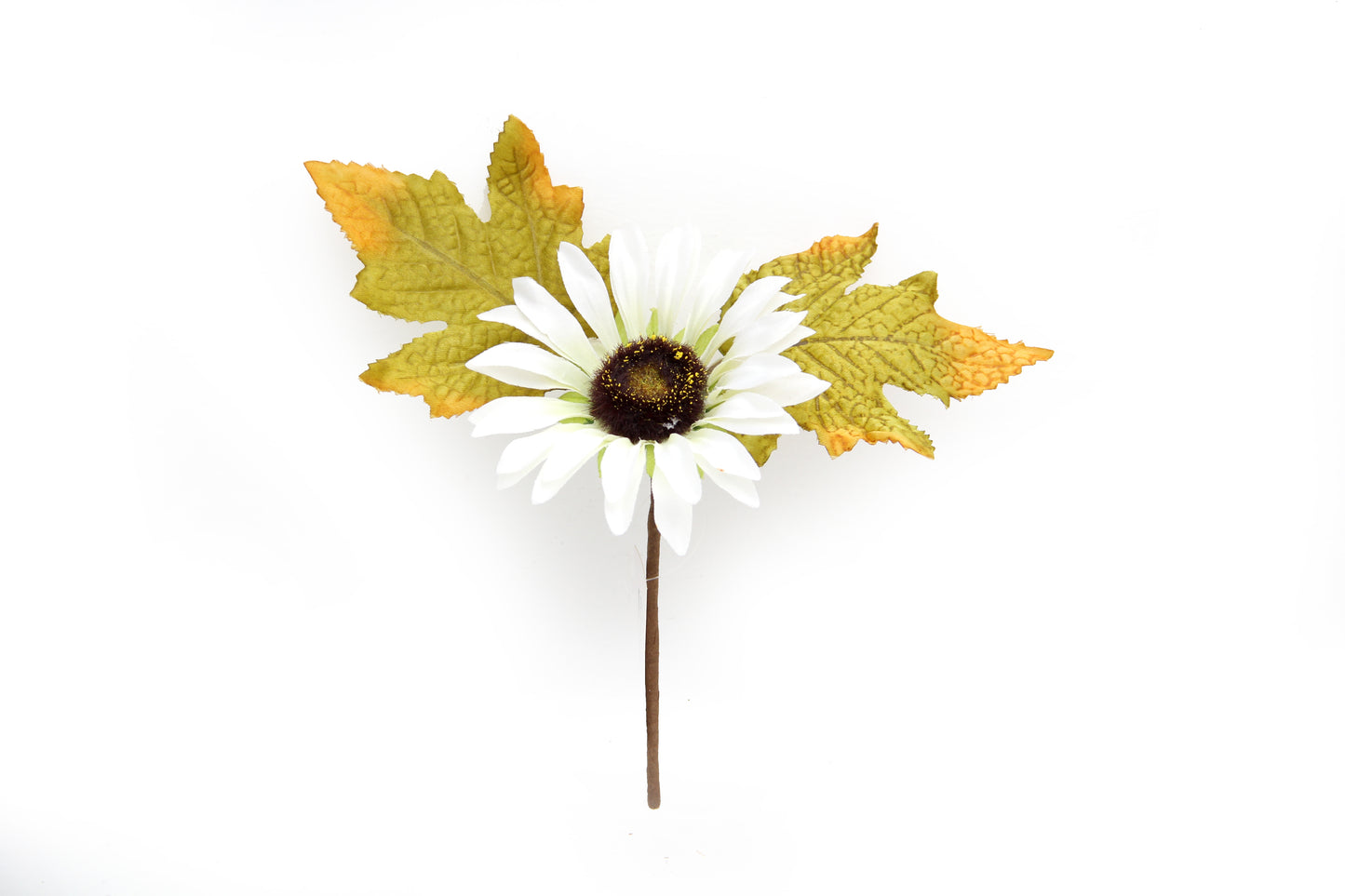 Hot Selling Artificial Wheat Faux Sunflower Fabric Floral Leaf Branches Vase Filler for Table Decoration