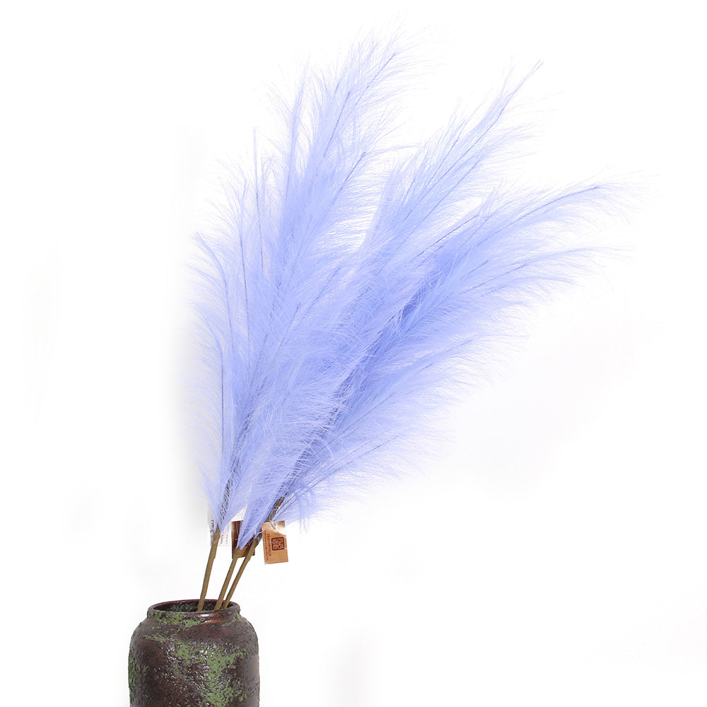 Hot Sale 150cm Pampas Grass Large Purple Series Pampas Grass Artificial Flower For Wedding & Home Decoration Artificial Pampas Grass