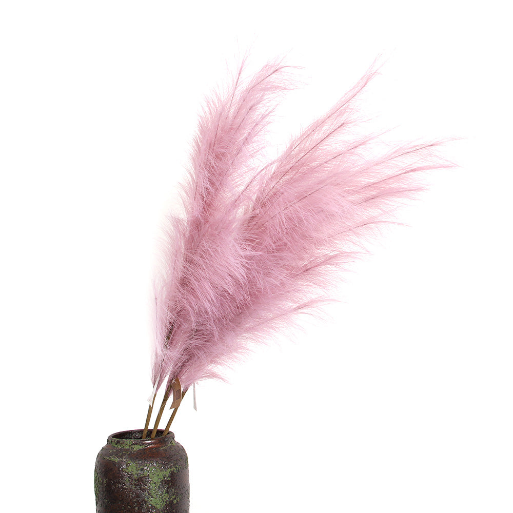Hot Sale 150cm Pampas Grass Large Purple Series Pampas Grass Artificial Flower For Wedding & Home Decoration Artificial Pampas Grass