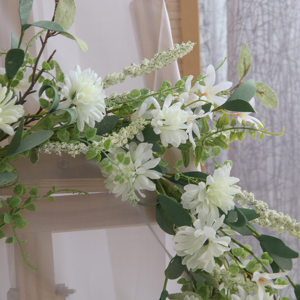 New Design Spring & Summer Wreath Artificial Flowers Home Decoration Silk Flower Wedding Party Everyday Decoration