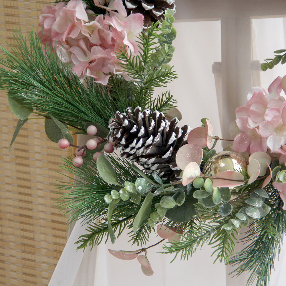 New Design Spring & Summer Wreath Artificial Flowers Home Decoration Silk Flower Wedding Party Everyday Decoration