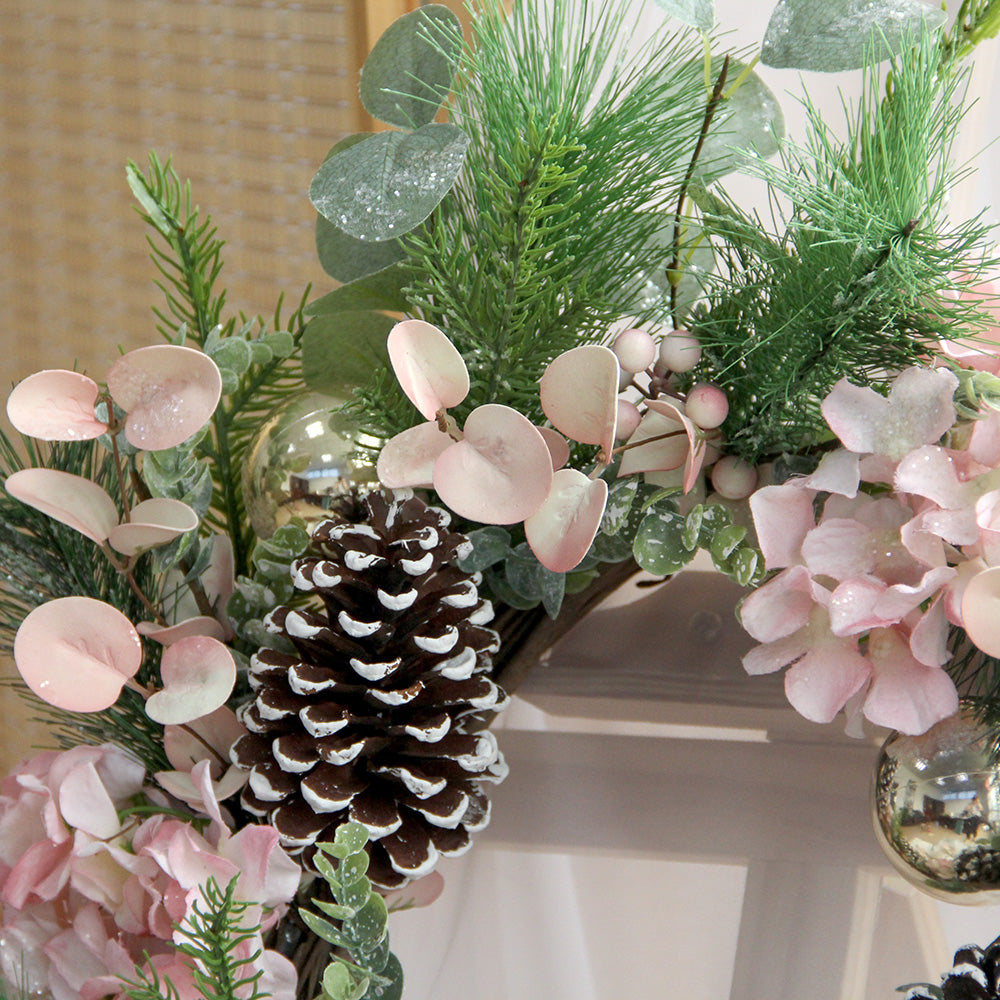 New Design Spring & Summer Wreath Artificial Flowers Home Decoration Silk Flower Wedding Party Everyday Decoration