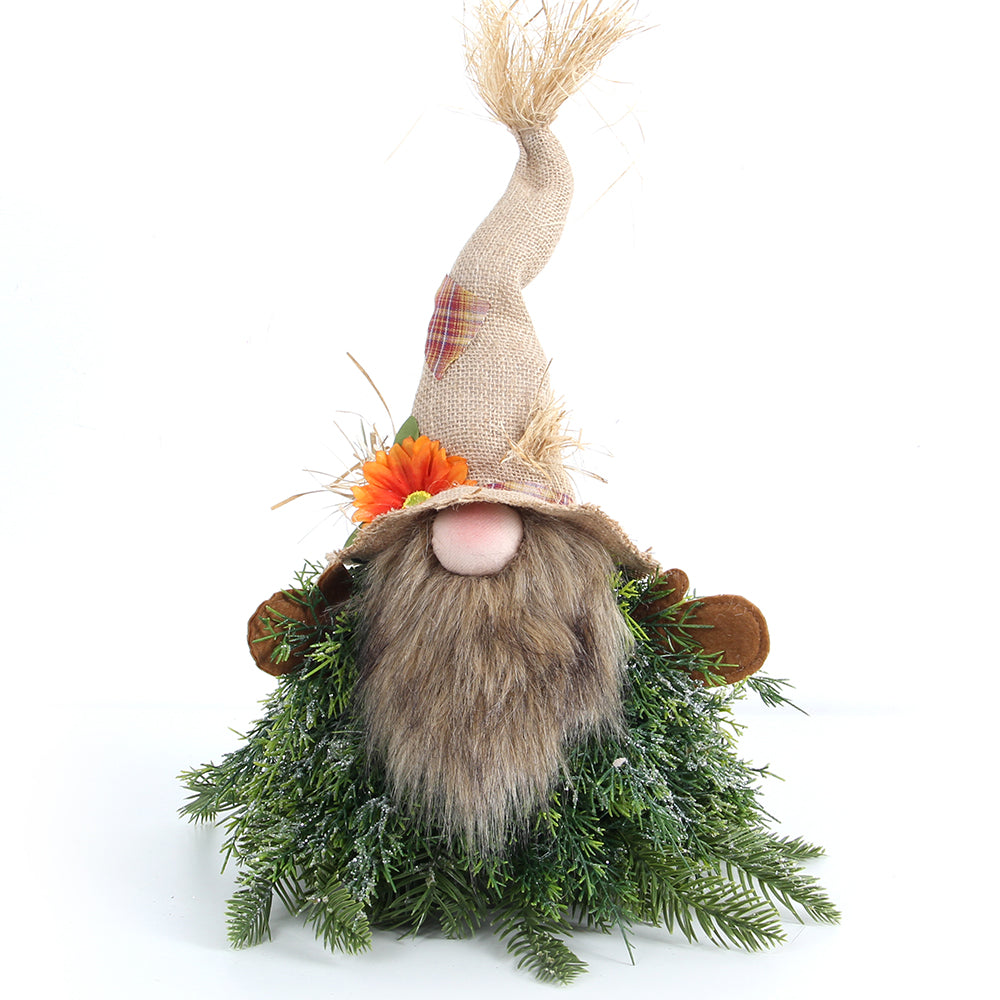 2024 Festivals Ornament Faceless Elf Doll Handmade Craft Supplies For Christmas Halloween Decoration Supplies