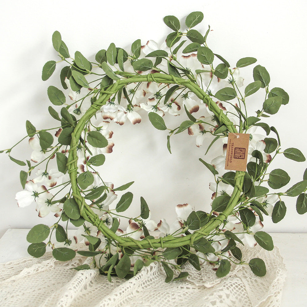 New Design Spring & Summer Wreath Artificial Flowers Home Decoration Silk Flower Wedding Party Everyday Decoration