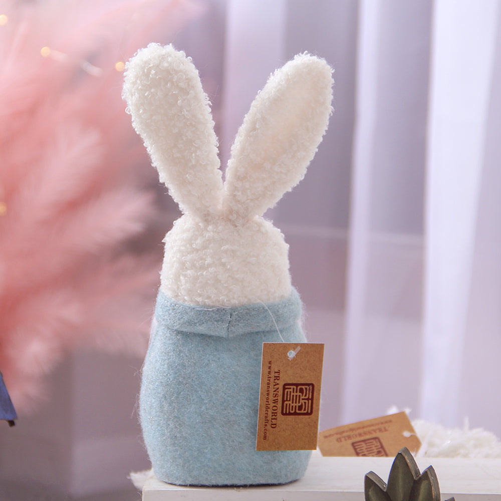 Custom Plush Toy Cute Spring Rabbit Doll Holiday Decoration Personalized Easter Gift Decorations Cartoon Bunny Gnomes