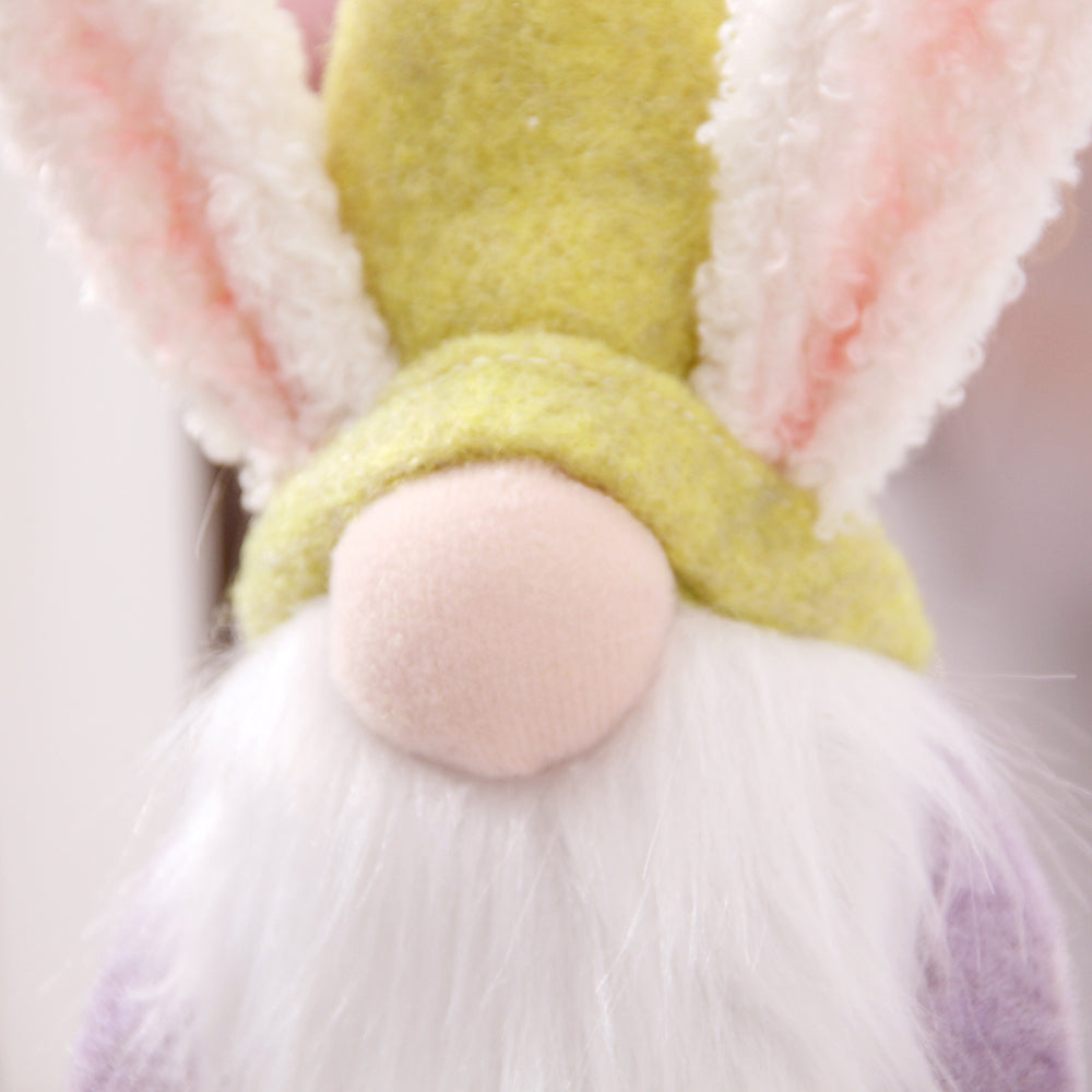 Hot Selling Craft Handmade Cloth Elf Bunny Plush Toys Doll Rabbit Easter Gnomes For Easter Party Table Ornament